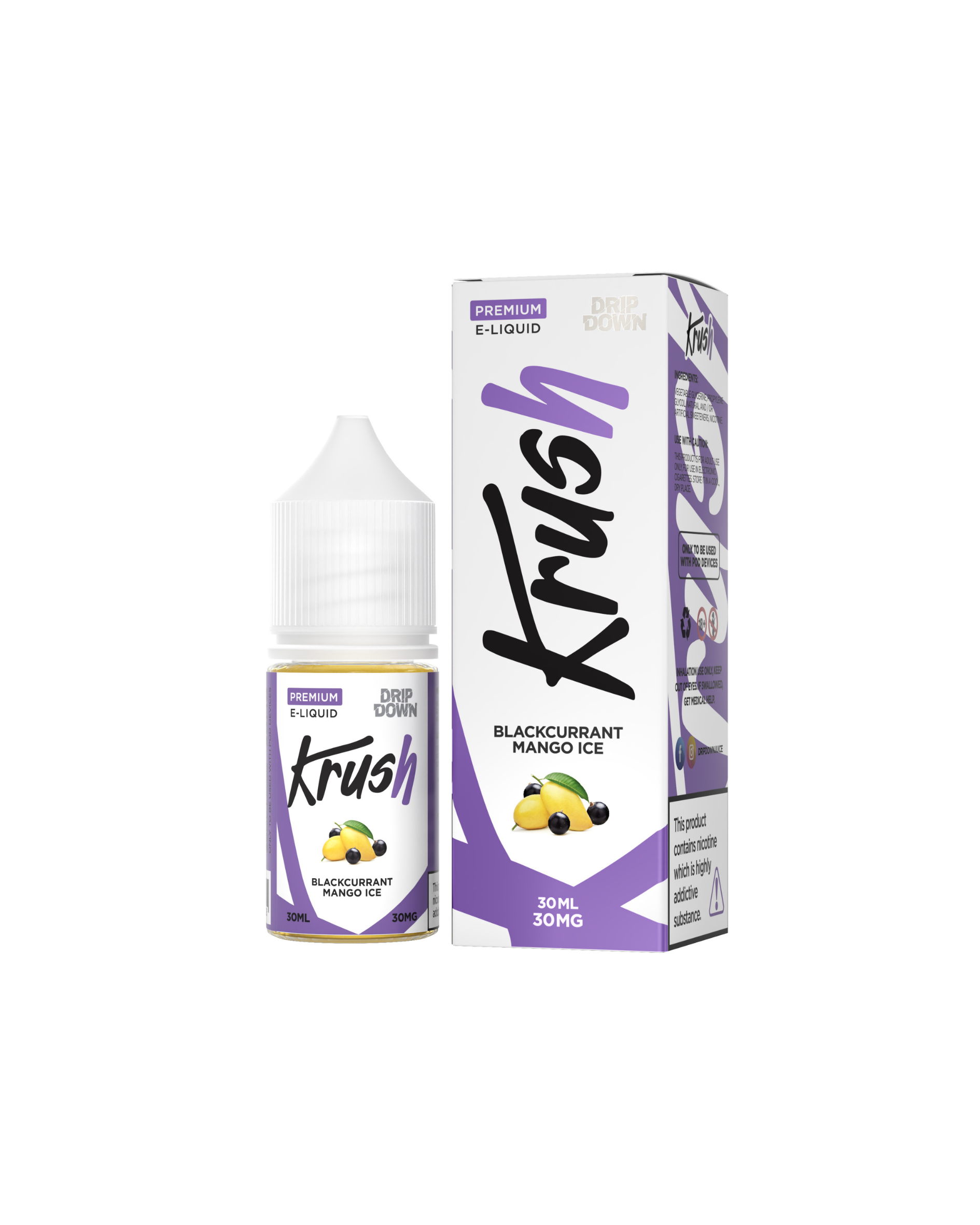 Drip Down Krush Series (Blackcurrant Mango Ice)