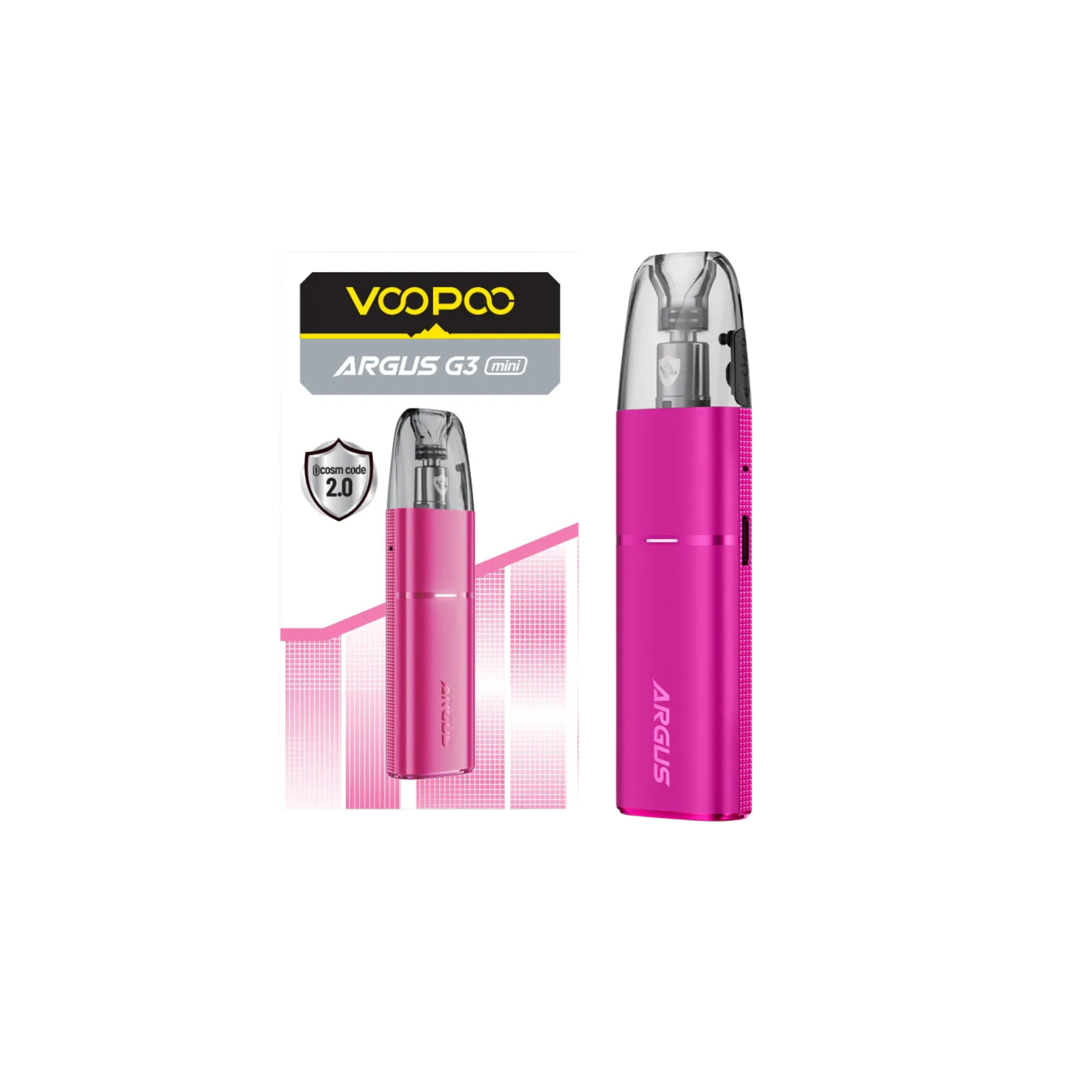 Voopoo Argus G3 Mini Pod Kit (Pink)