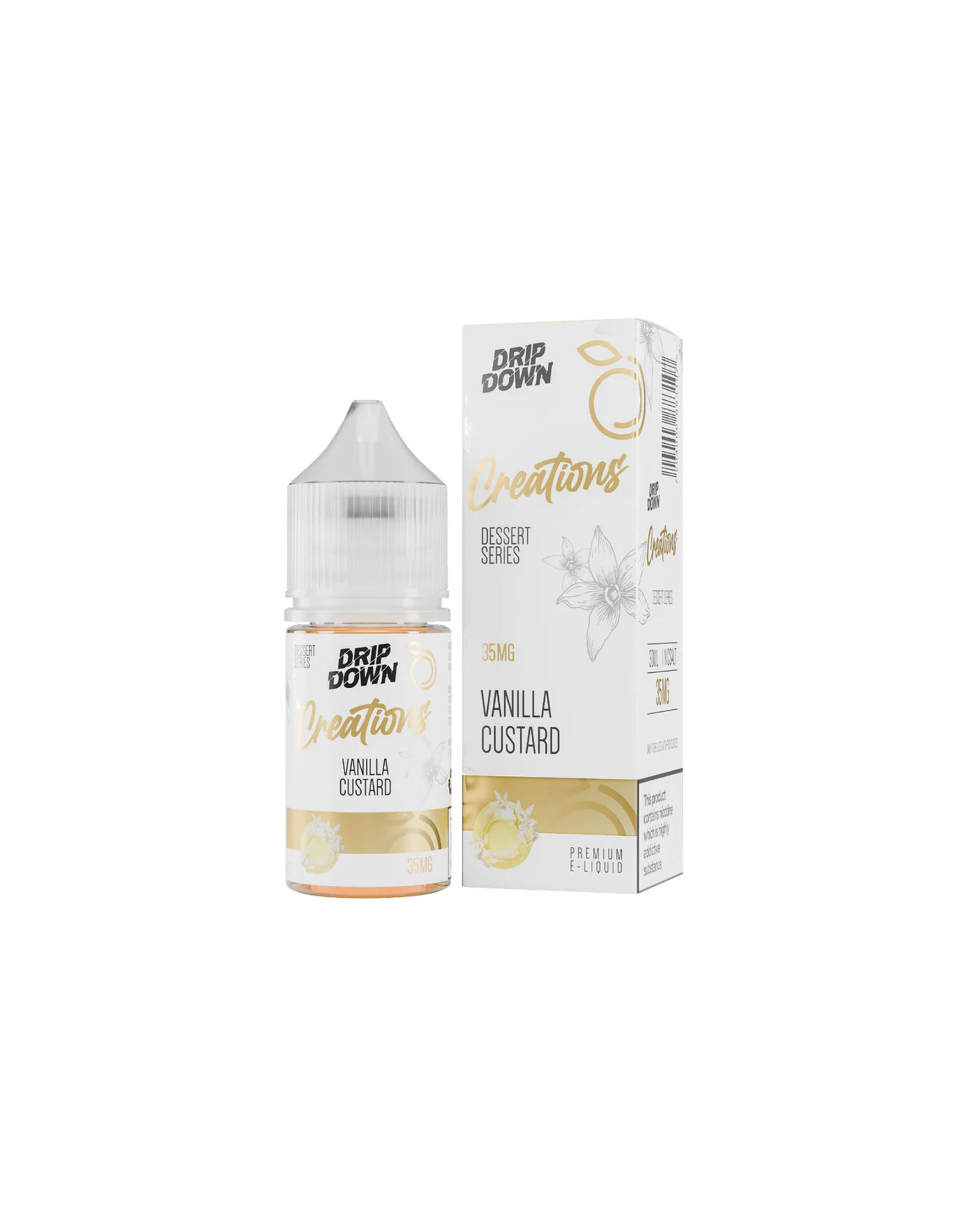 Drip Down Creation Series Chocolate Donut (Vanilla Custard)