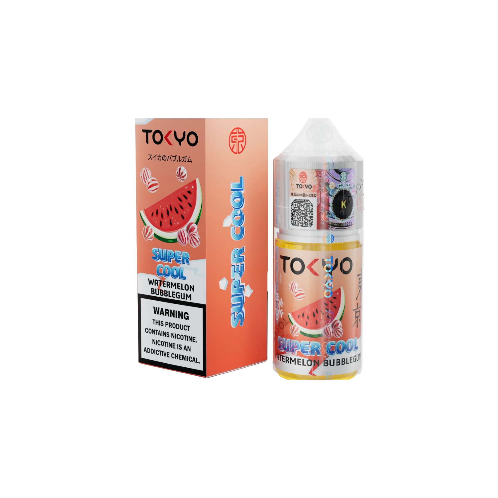 Watermelon Bubble Gum 30ML - TOKYO Super Cool Series