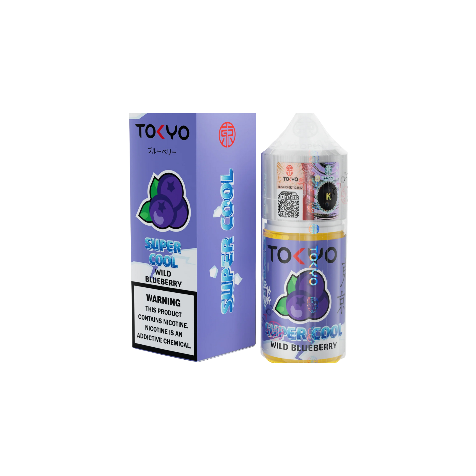 Wild Blueberry 30ML - TOKYO Super Cool Series