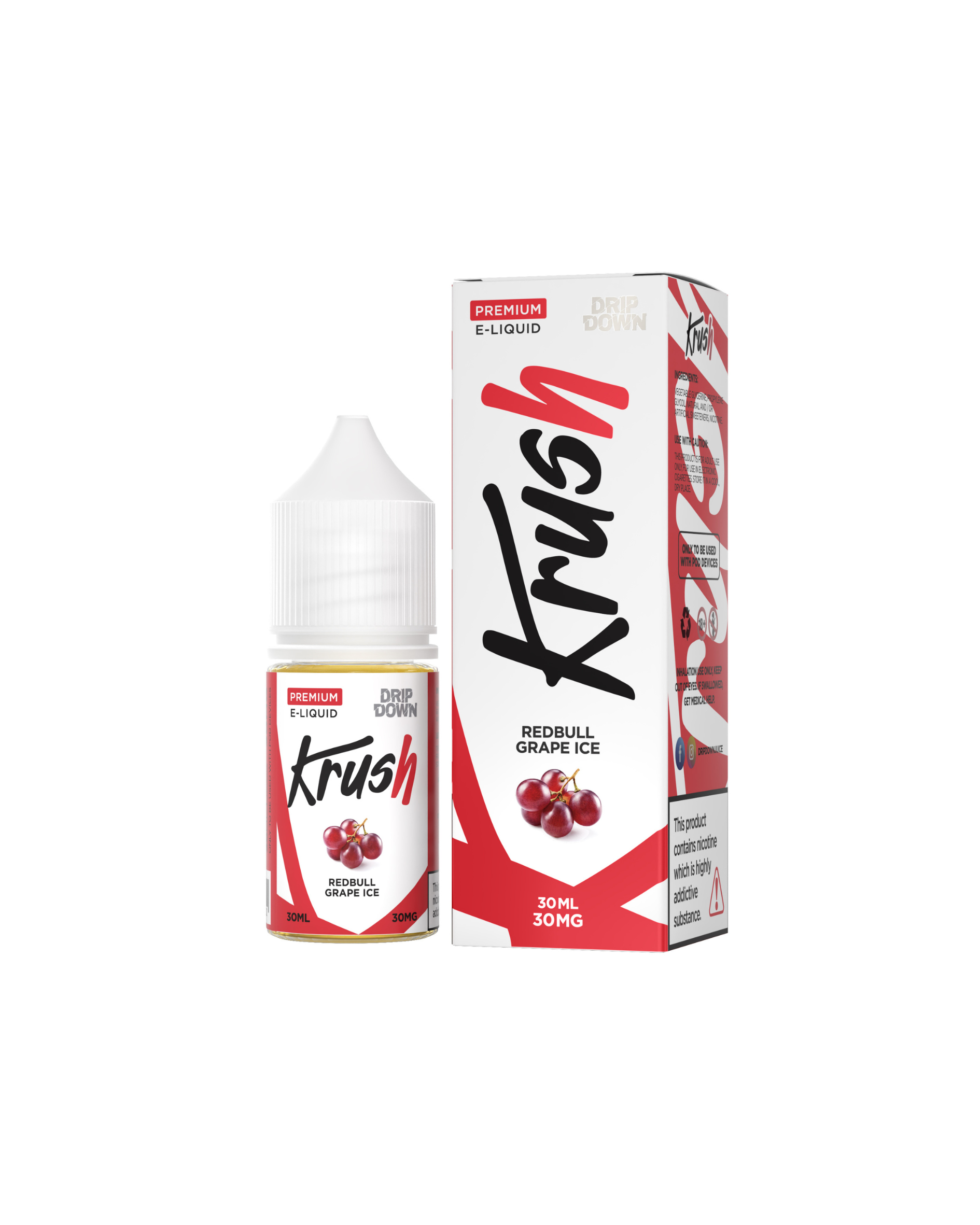 Drip Down Krush Series Redbull Frape Ice