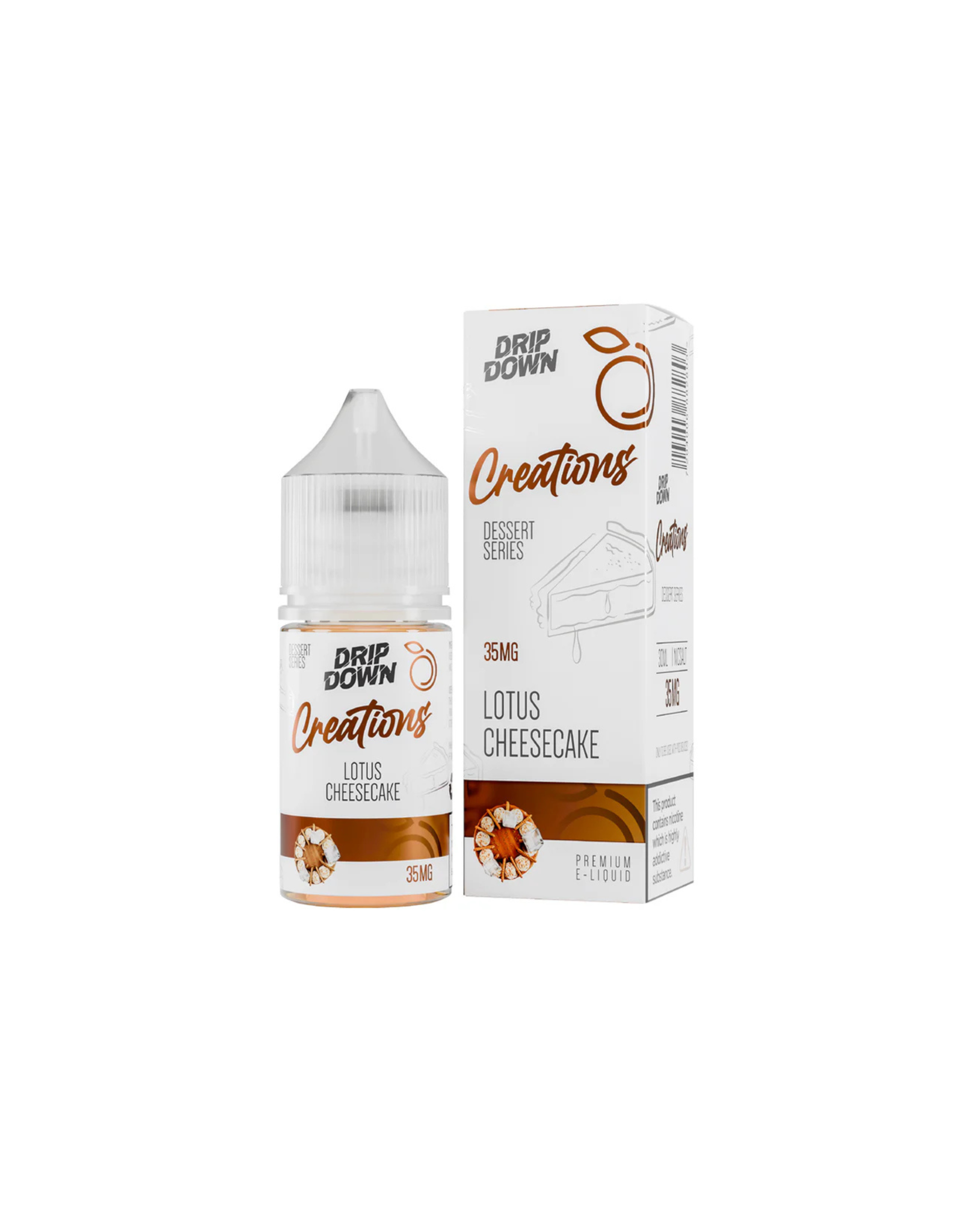 Drip Down Creation Series Chocolate Donut (Lotus Cheesecake)