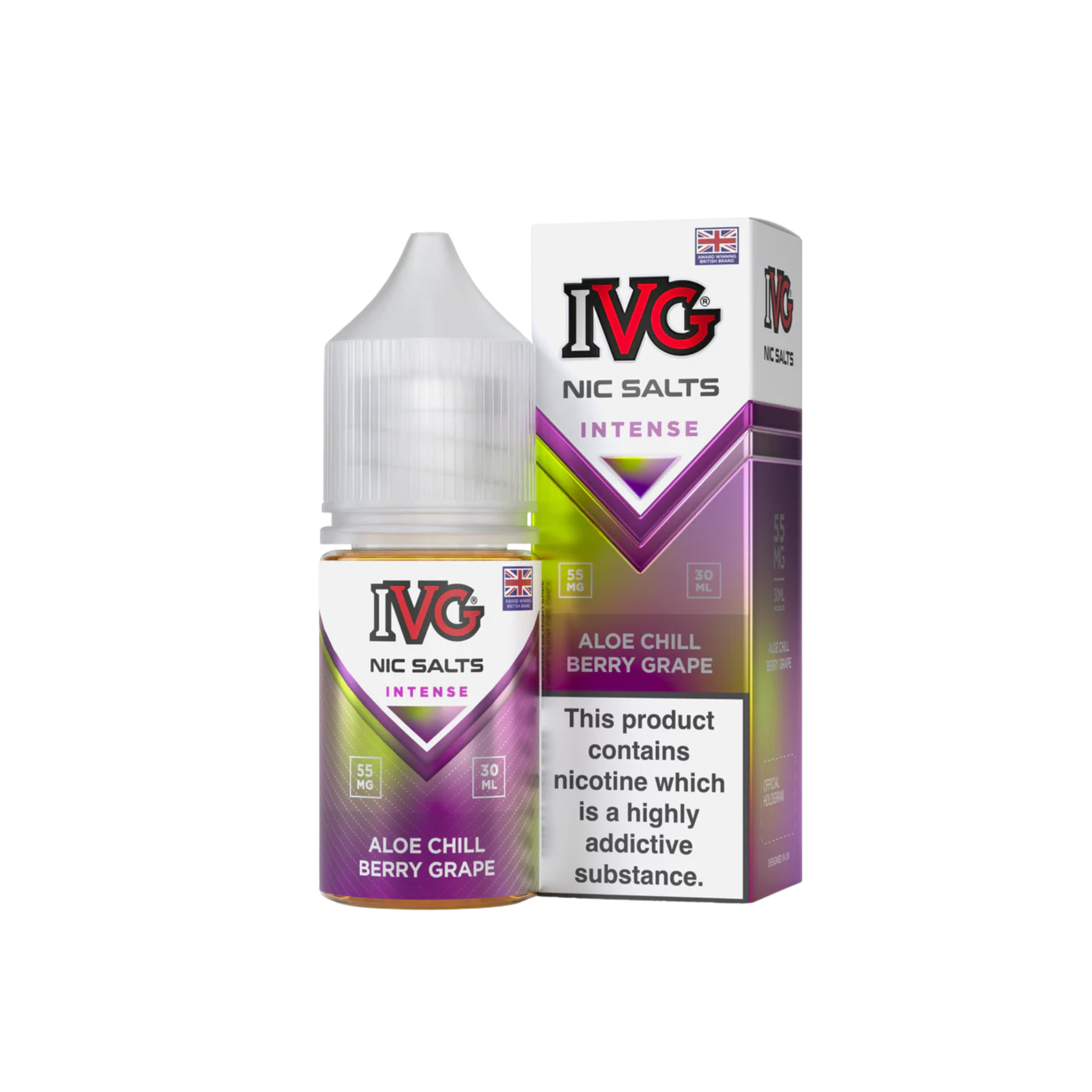 Aloe Chill Berry Grape 30ML - IVG Intense