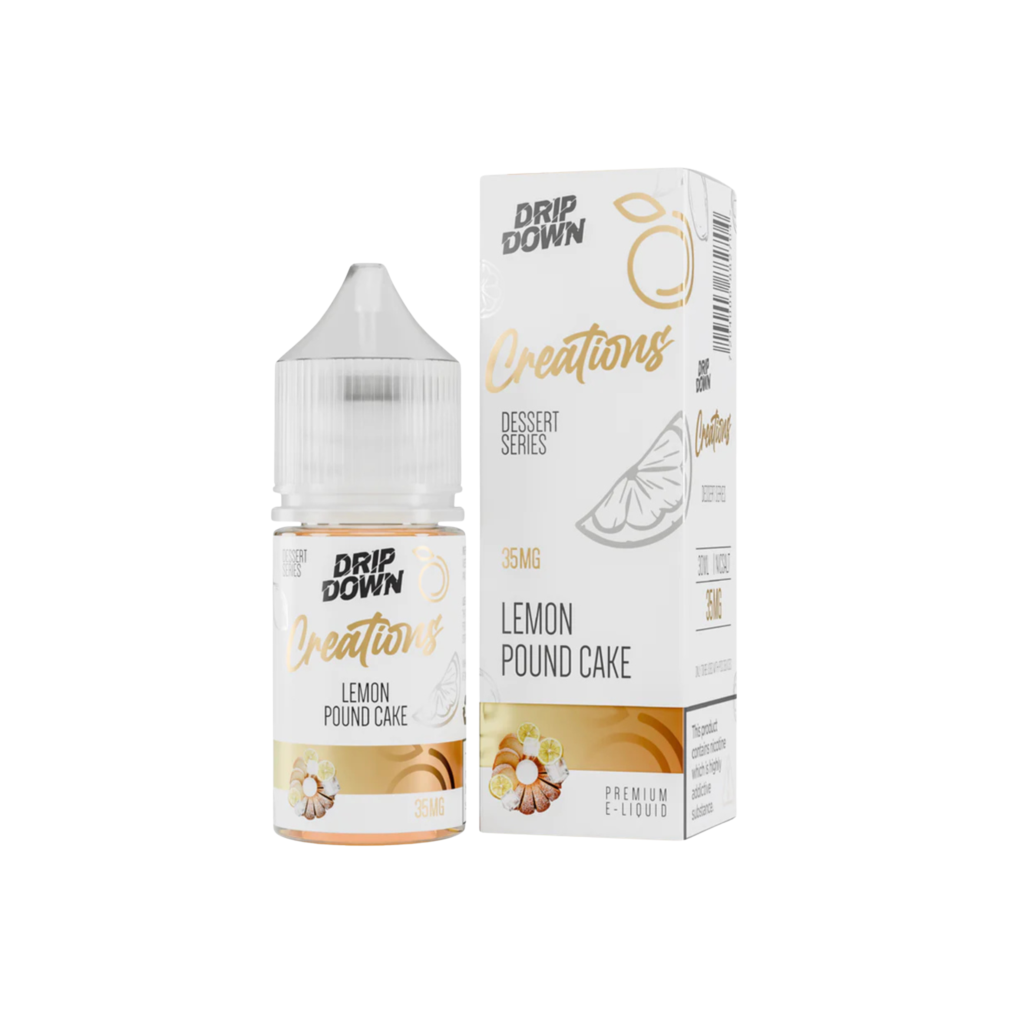 Lemon Pound Cake 30ML - Drip Down Creation Series