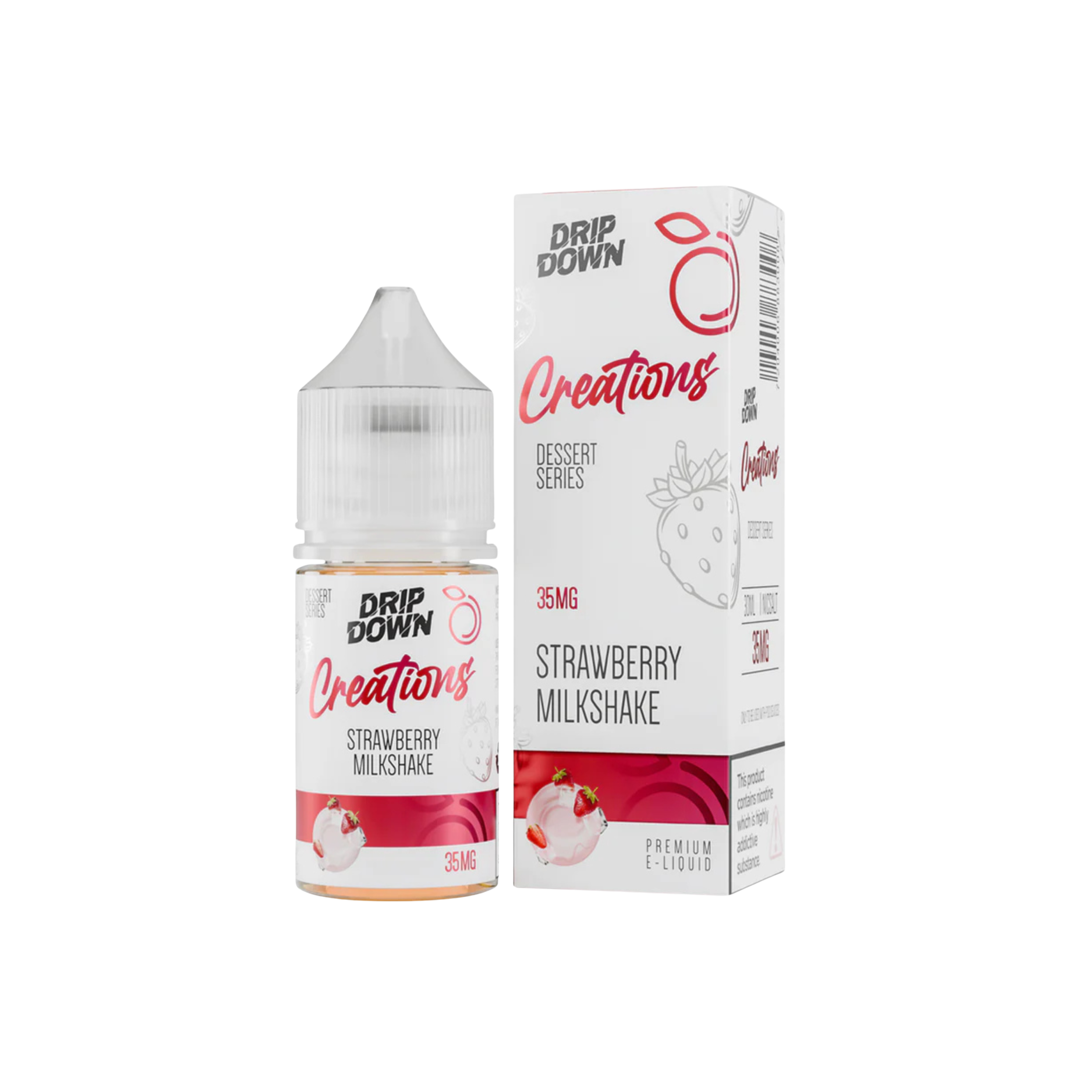 Strawberry Milkshake 30ML - Drip Down Creation Series