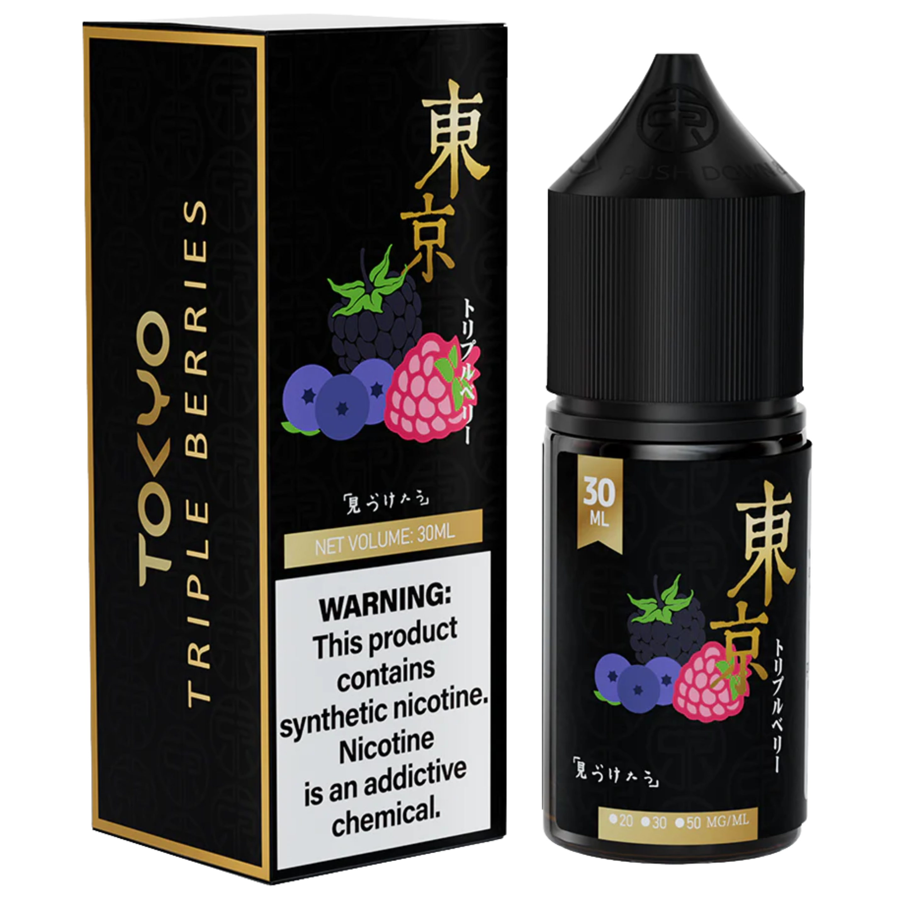 Tokyo Golden Series - Triple Berries 30ML
