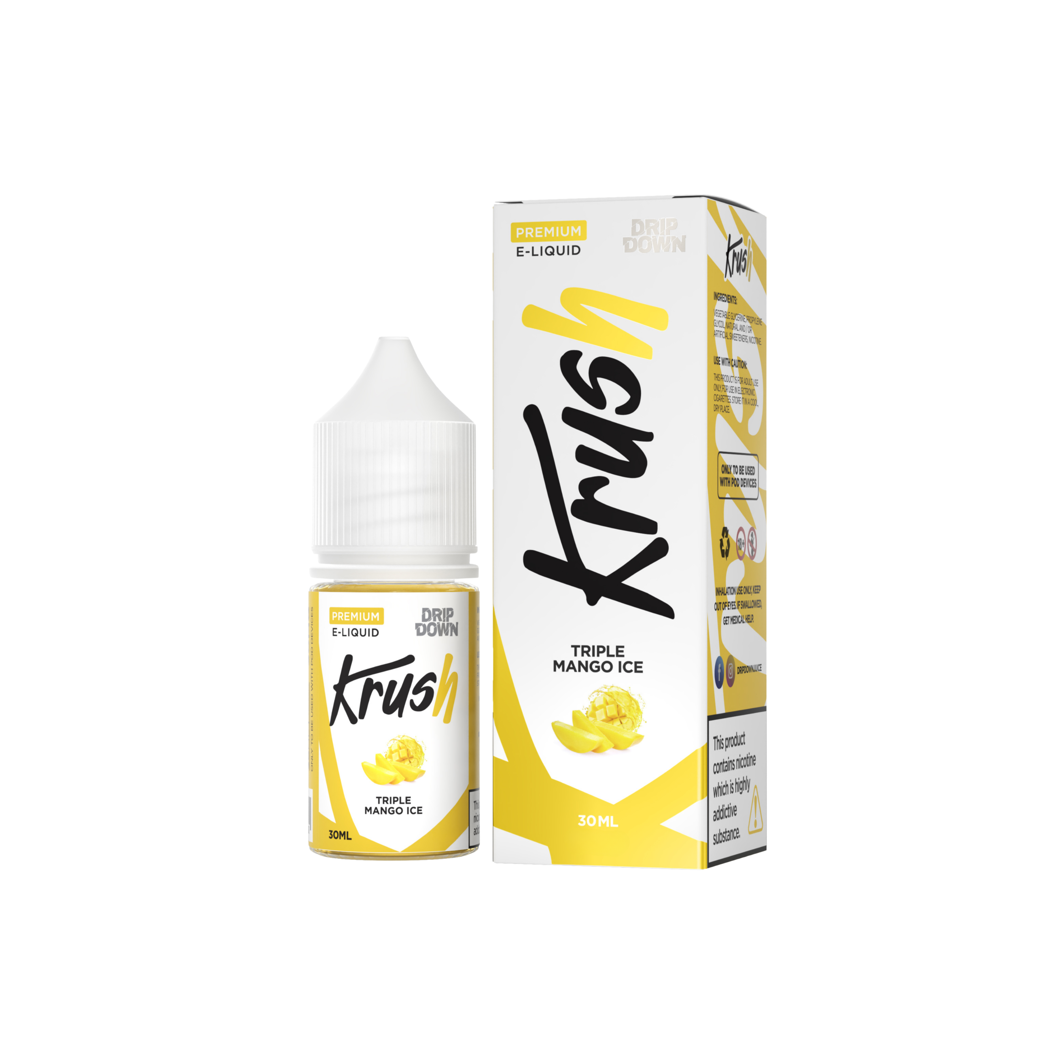 Triple Mango Ice 30ML - Drip Down Krush Series
