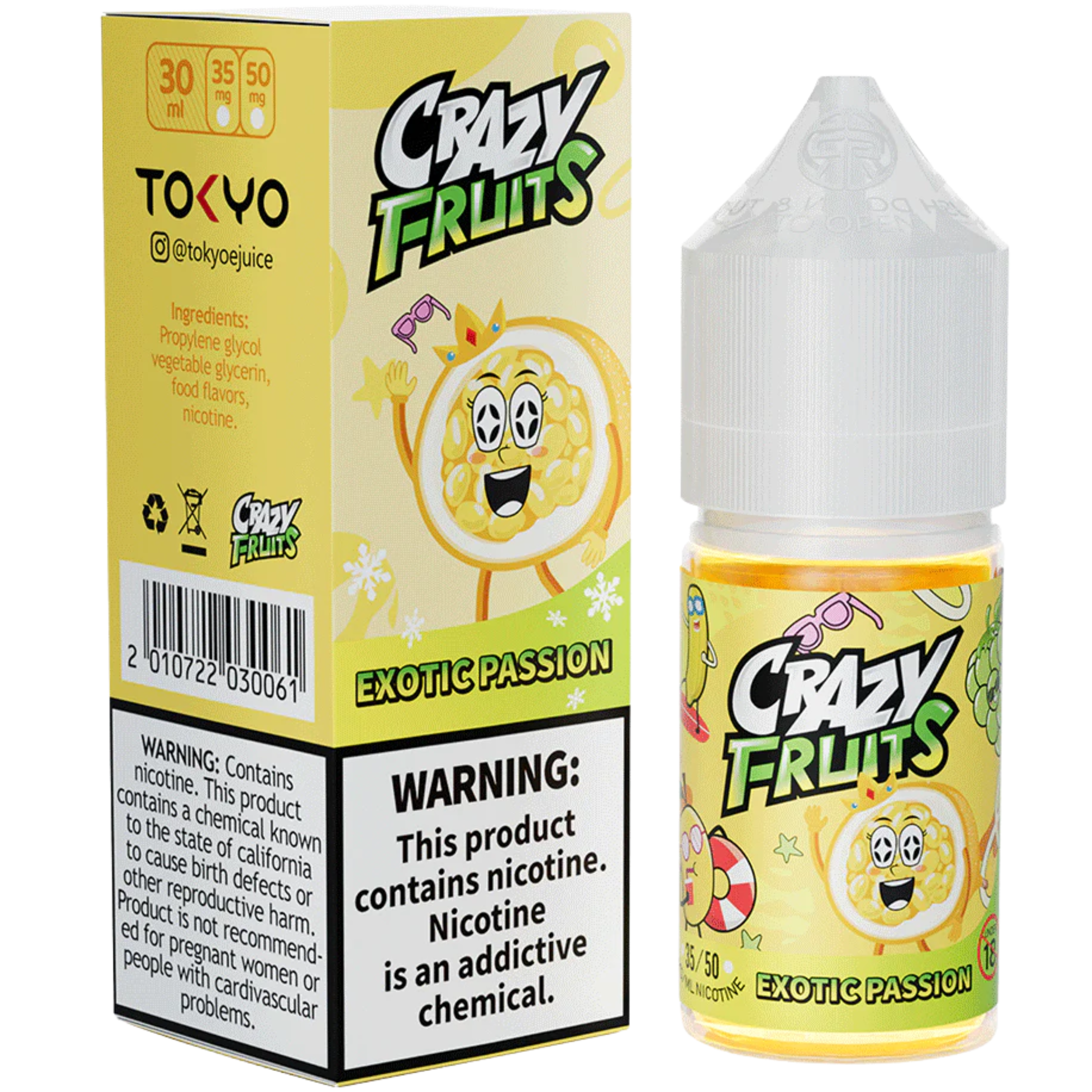 Tokyo Crazy Fruit Series - Exotic Passion 30ML