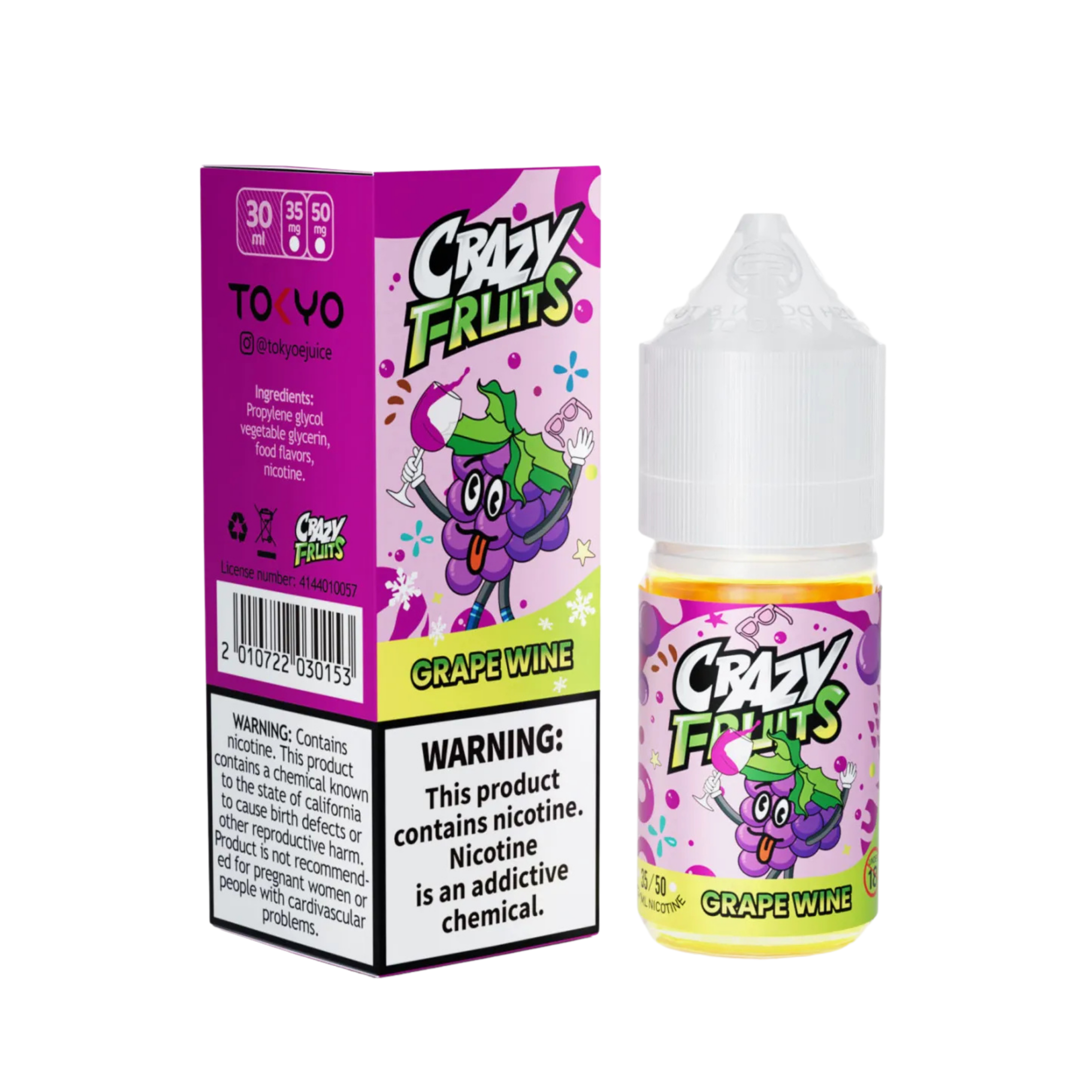 Tokyo Crazy Fruit Series - Grape Wine 30ML
