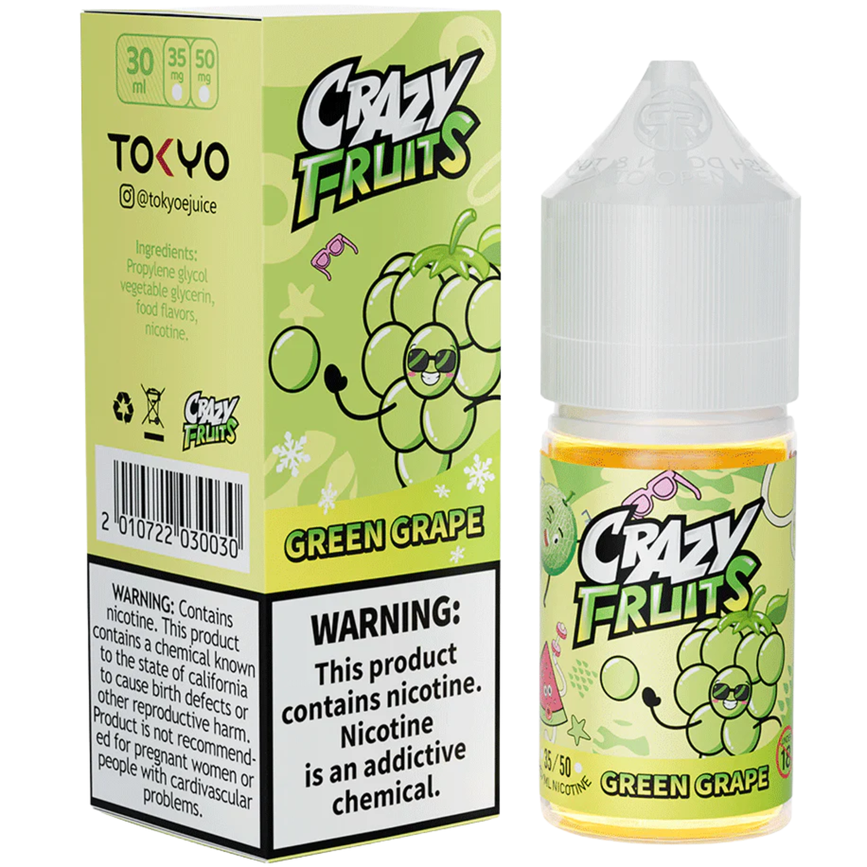 Tokyo Crazy Fruit Series - Green Grape 30ML