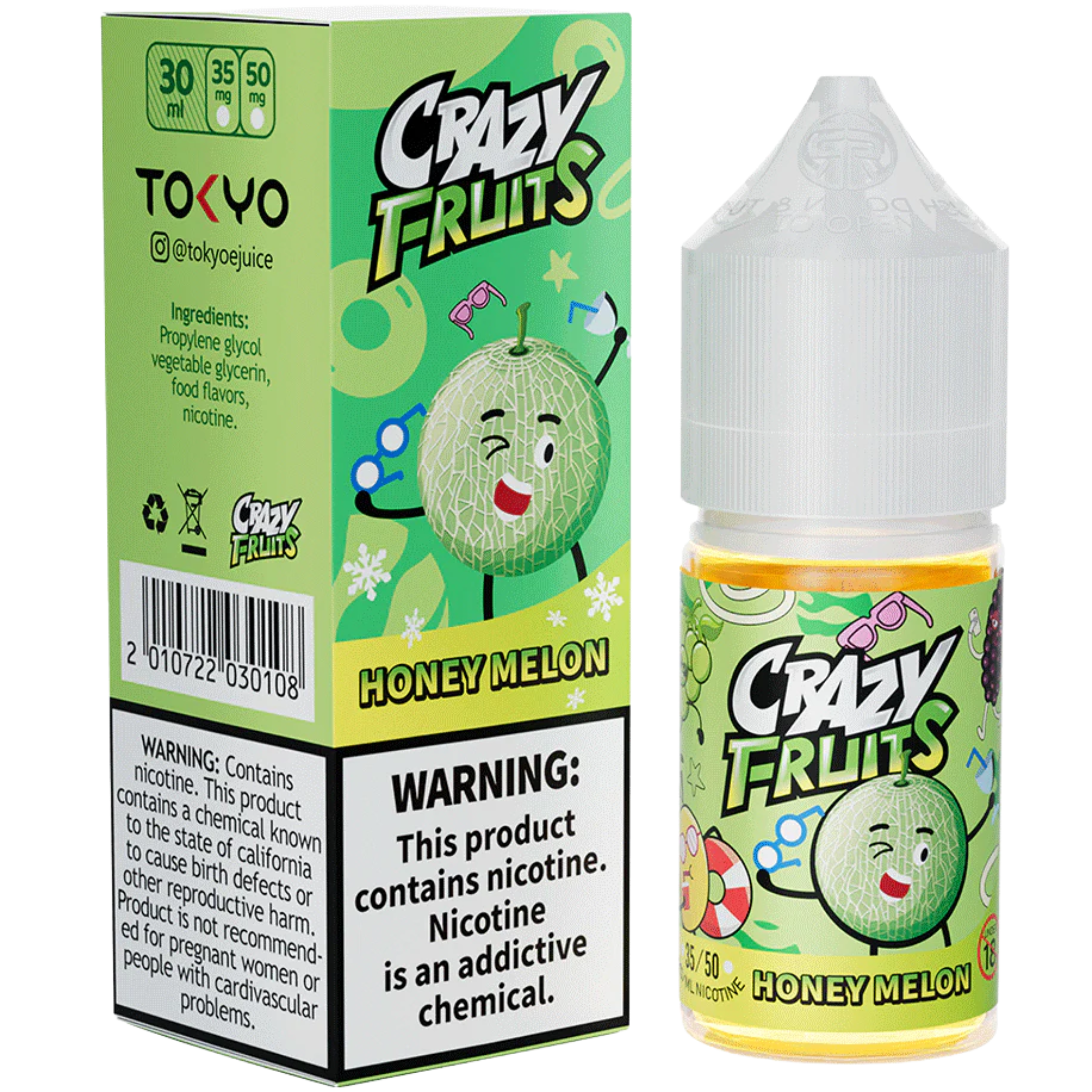 Tokyo Crazy Fruit Series - Honey Melon 30ML