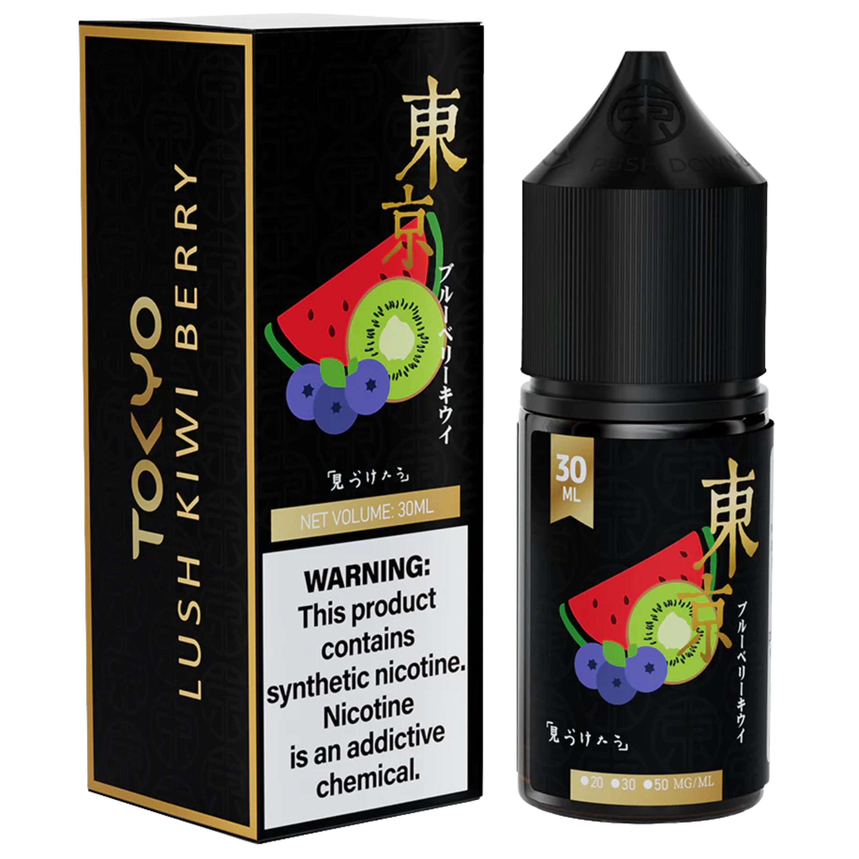 Tokyo Golden Series - Lush Kiwi Berry 30ML