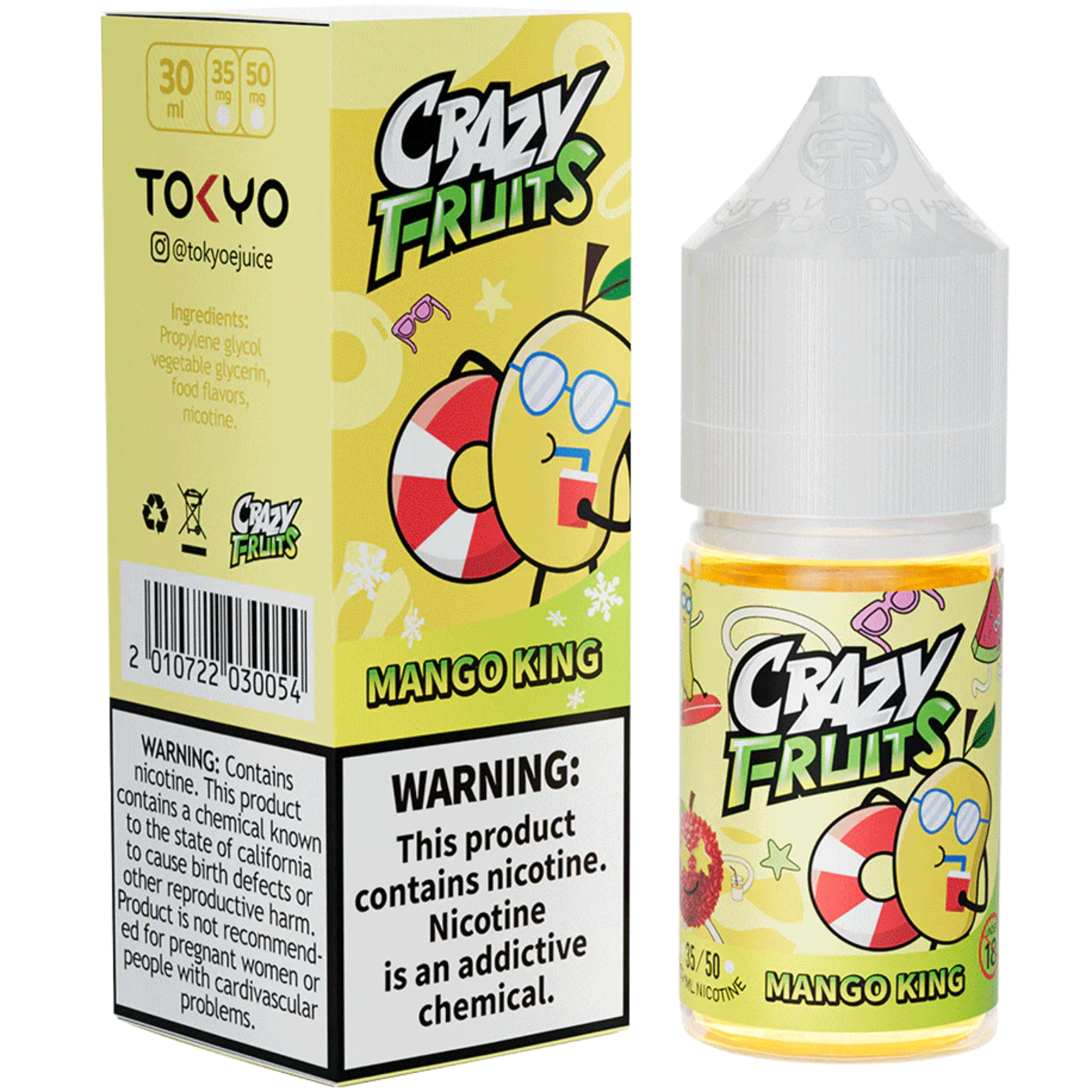 Tokyo Crazy Fruit Series - Mango King 30ML