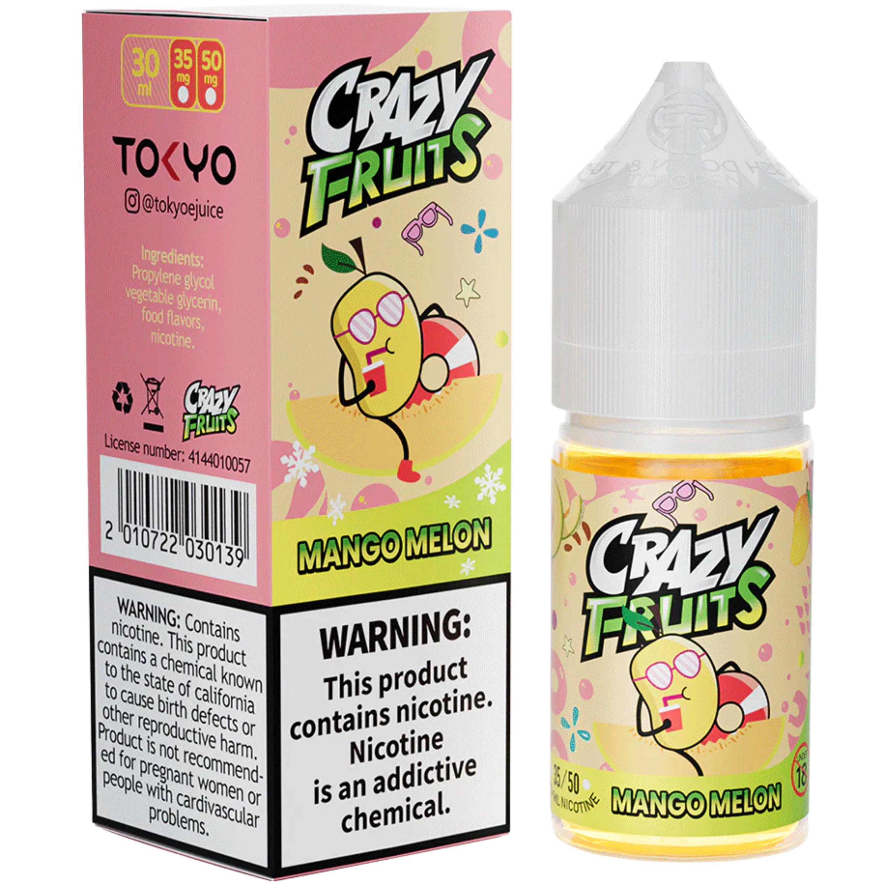 Tokyo Crazy Fruit Series - Mango Melon 30ML