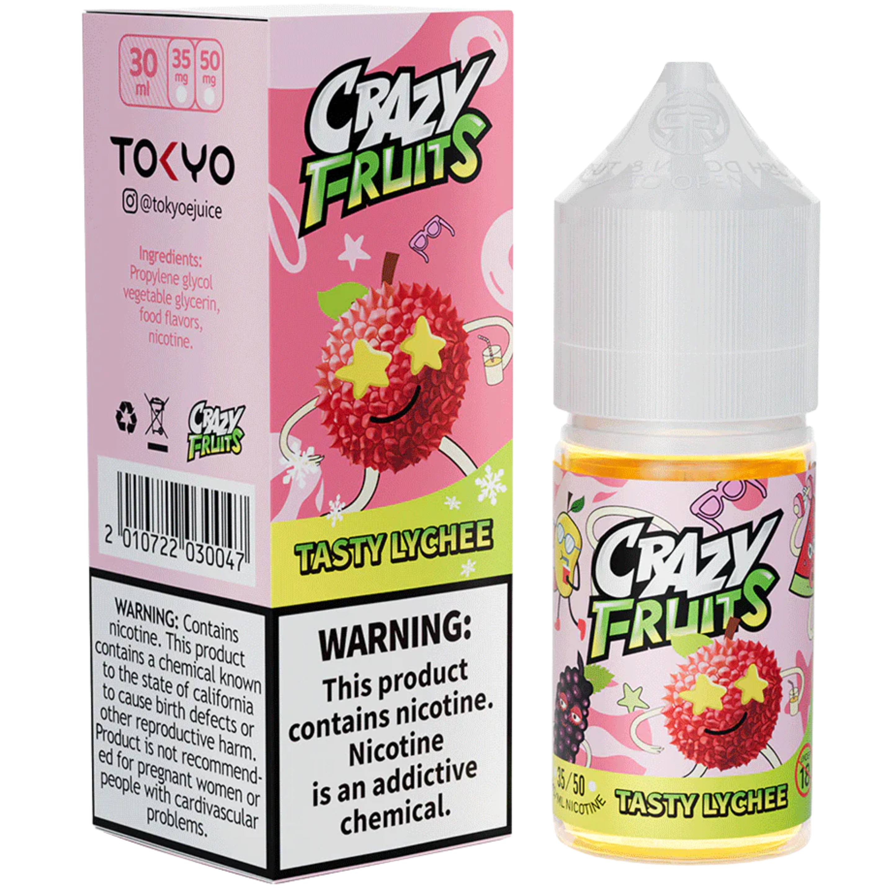 Tokyo Crazy Fruit Series - Tasty Lychee 30ML